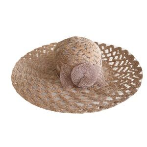 Elegant Organza Sun Hat